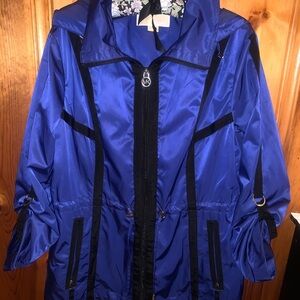 Michael Kors Royal Blue Utility Jacket